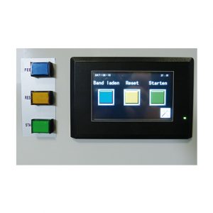 Display på pappersbandmaskin ECOBAND-B4620